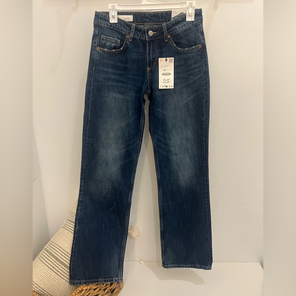 NWT Zara Wide Leg Jeans